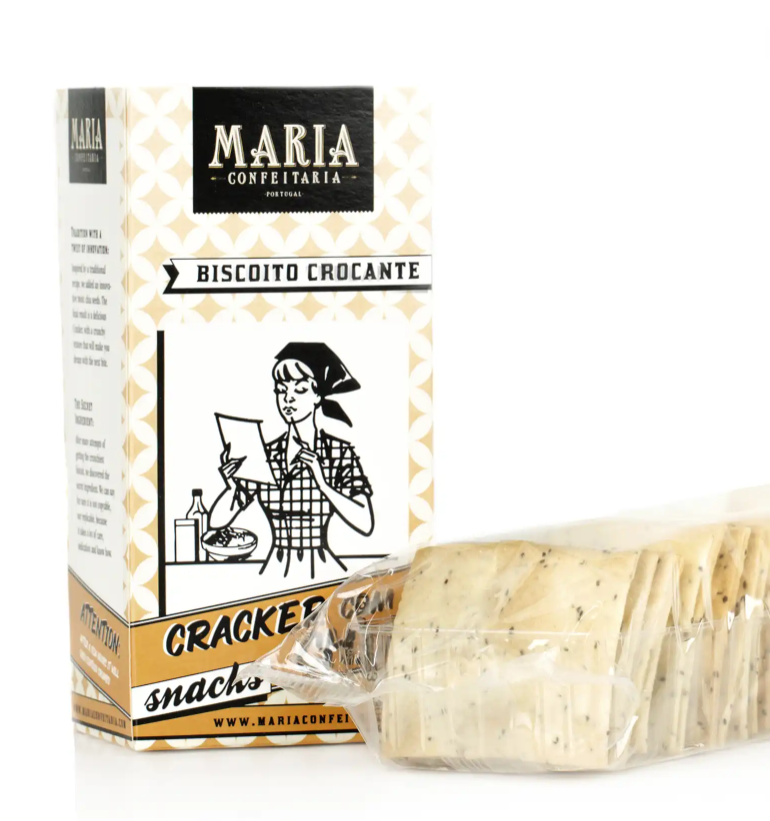 Maria Confeitaria Chia Crackers Maria Confeitaria Chia Crackers