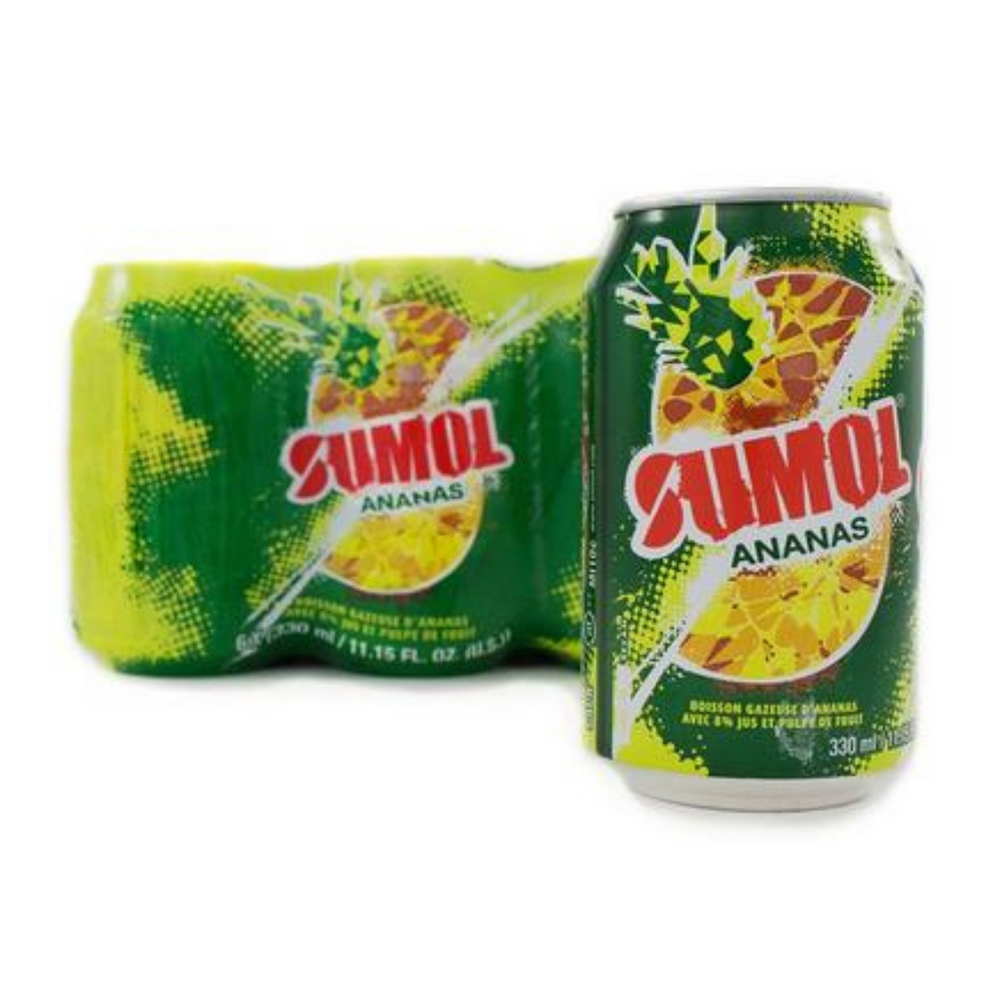 Sumol Pineapple Cans 6x330ml Sumol Pineapple Cans 6x330ml